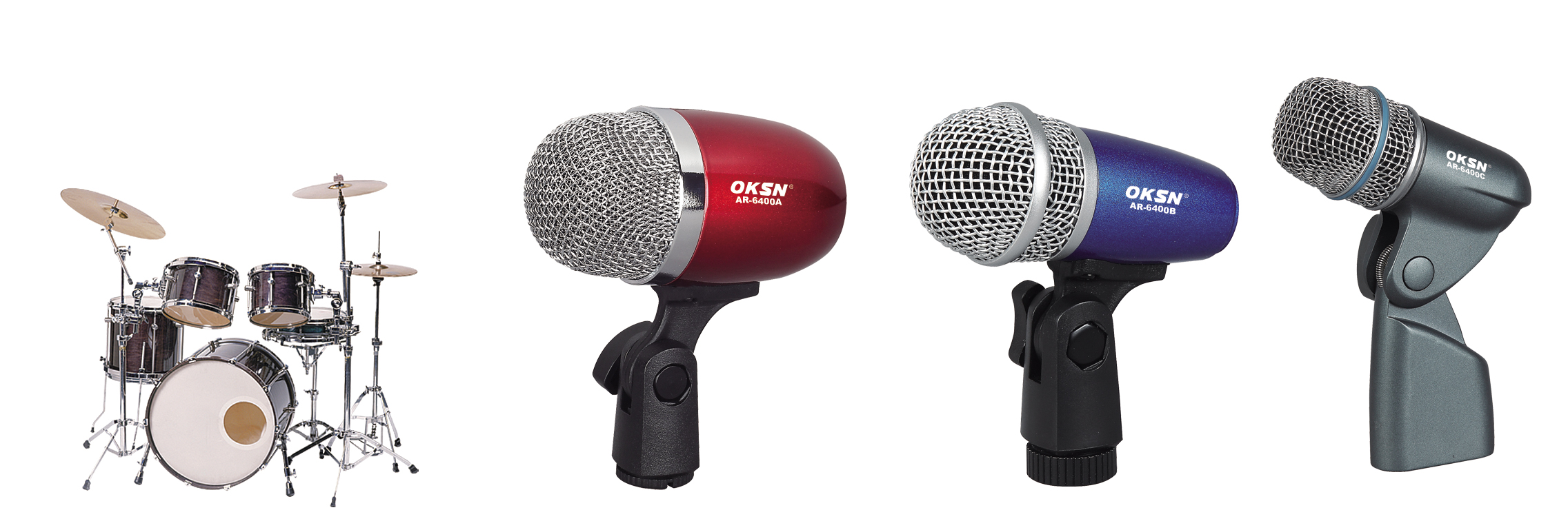 AR-6400 ABC drum microphone