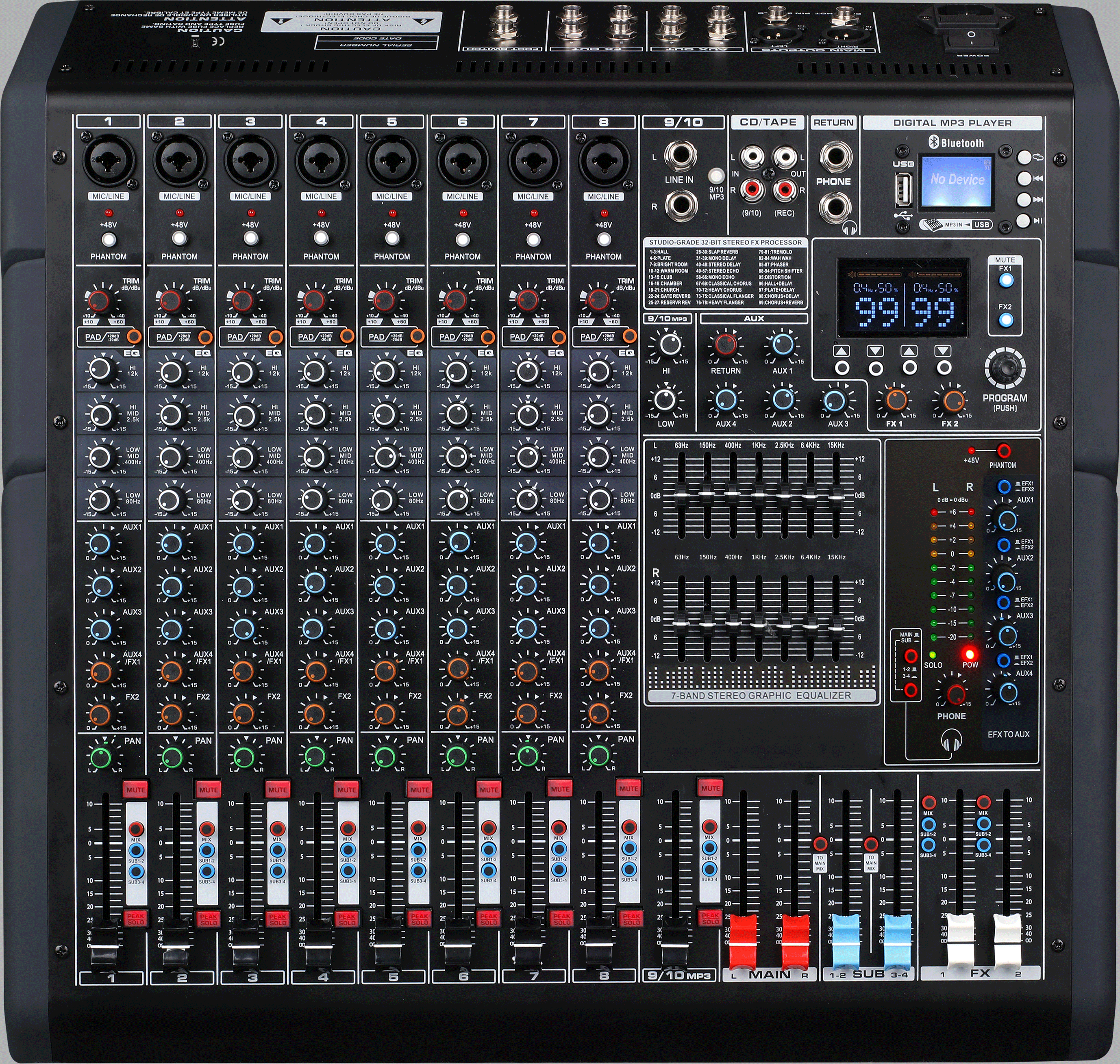 TF-10PRO Mixing console